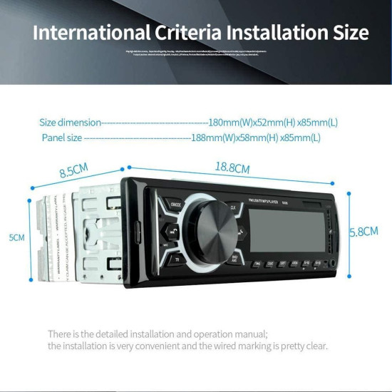 Radio samochodowe Bluetooth,FM usb Radio samochodowe Bluetooth,FM usb